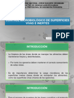 Control Microbiológico de Superficies Vivas e Inertes