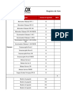 Sistema de Seguridad Maquinarias