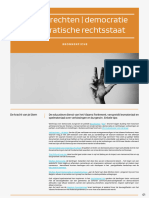 Bronnenfiche SC 7 Mensenrechten Democratie en Democratische Rechtsstaat