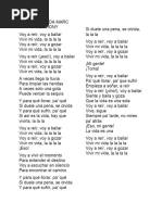 Letra Gaby Moreno, Fronteras | PDF