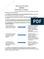 Repaso Examen 2do Trimestre Historia 1