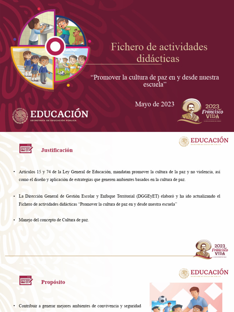 Actividades para la Cultura de Paz | PDF | Mediación | Conflicto (proceso)