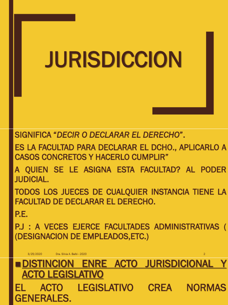 Jurisdiccion PDF Jurisdicción Sentencia (ley)