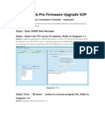 SOP Upgrade Via SNMP Manager (I II)