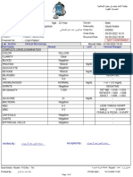 Lab. Section: Clinical Microscopy Result Test Name Normal Ranges Unit