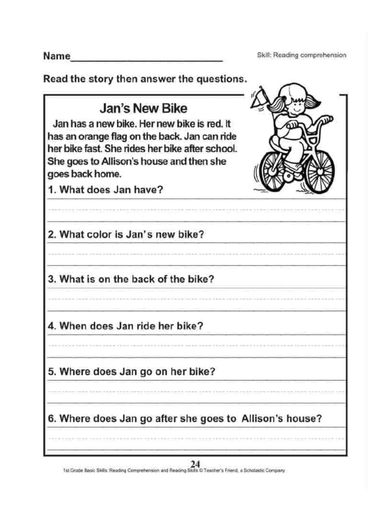 Reading Comprehension | PDF