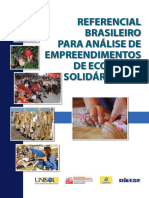 DIEESE (2014) - Referencial Brasileiro para Análise de Empreendimentos Da Economia Solidária