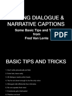 U2 - 01 - Dialogue Basic Tips and Tricks