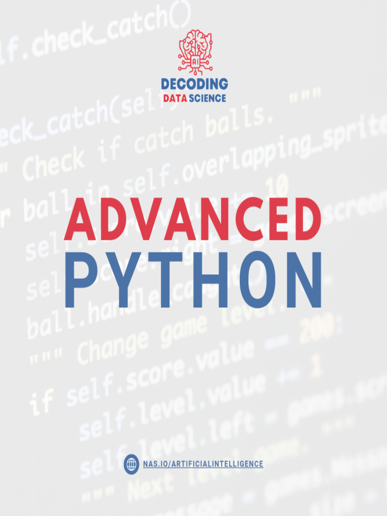 Advanced Python | PDF | Software | Data Management