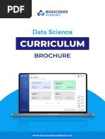 Data Science - Curriculum Brochure