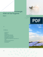 Beneficios de La Energía Solar en Los Hogares