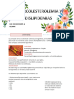 Hipercolesterolemia y Dislipidemias