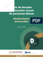 Guía Llenado Deducciones Personales