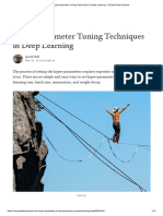 Hyper-Parameter Tuning Techniques in Deep Learning - Towards Data Science