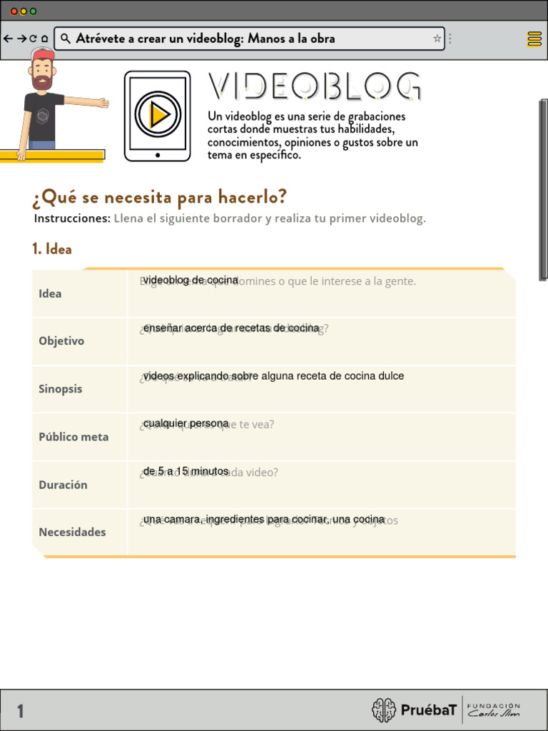VIDEOBLOG | PDF