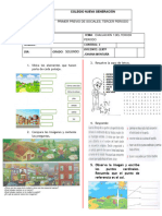 Segundo: Primer Previo de Sociales, Tercer Periodo