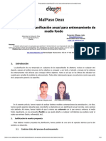 Propuesta de Planificación Anual para Entrenamiento de Medio Fondo