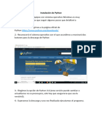 Instalación de Python y Visual Code