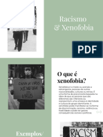 Xenofobia e Racismo