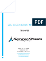 SOA 2017 Brass Audition Packet Trumpet 1