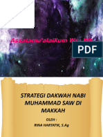 Strategi Dakwah Rasululloh Saw Di Makkah