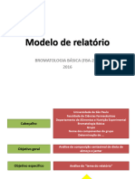 Bromato Modelo Relatorio 2016