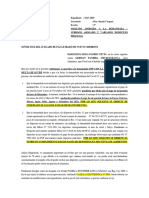 Solicito Aperciba A La Demandada - Subrogo Abogado y Variamos Domicilio Procesal