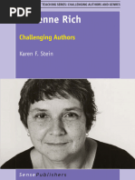 Karen F. Stein - Adrienne Rich - Challenging Authors-Sense Publishers (2017)