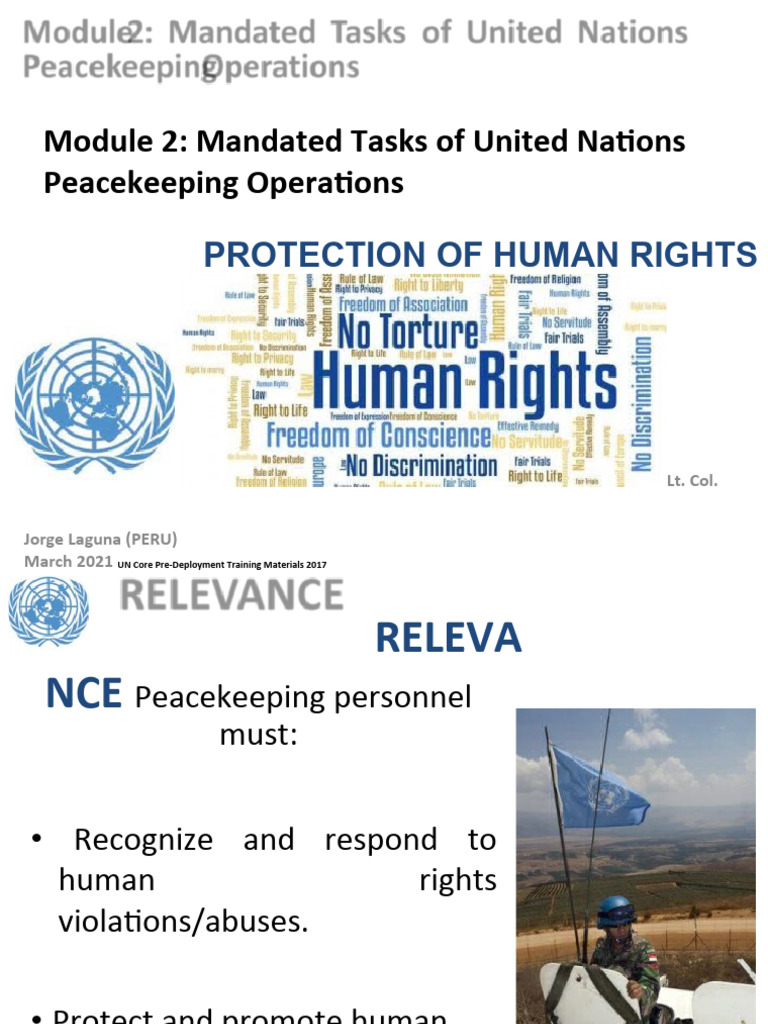 UN Peacekeeping: Human Rights Protection | PDF | United Nations ...