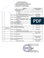 Rundown Acara Kegiatan Iht 2 SMKN 1 Samalantan