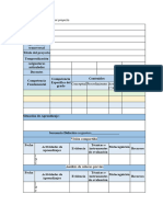 Modelo de Planeación Por Proyecto