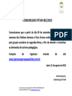 Comunicado 02 - 2023