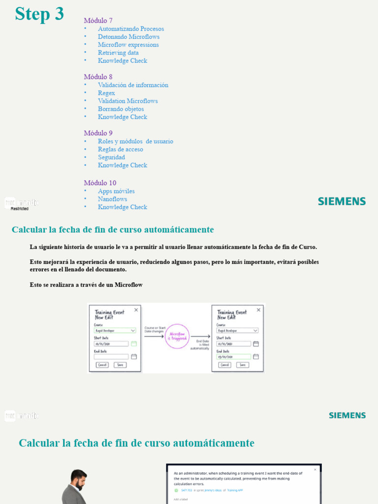 Mendix Mod 7 8 9 10. | PDF | Aplicación movil | Bases de datos