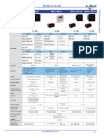 Medidores de LED: MA12 / MA302 MV15 / MV35 MF16 / MF316 MP14 / MP314