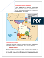 Perdidas Territoriales de Bolivia