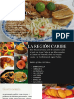 Gastronomía Región Caribe