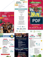 Programación Oficial Ferias y Fiestas de La Nochebuena en Nunchía 2022