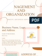 Management and Organization