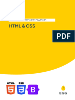 HTML & CSS - Egg