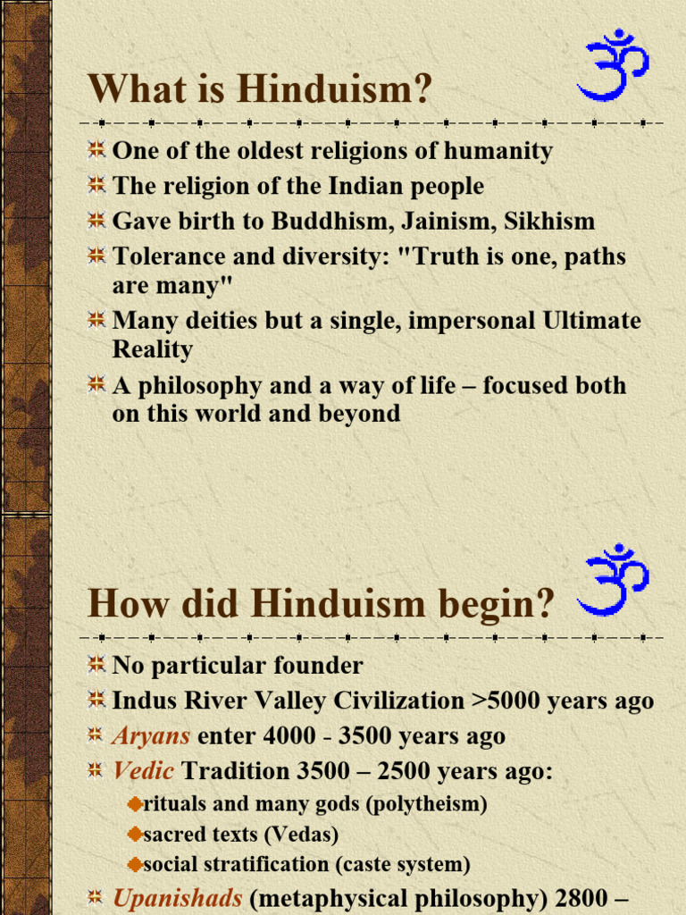 A COMPREHENSIVE GUIDE TO HINDUISM ORIGINS BELIEFS SCHOOLS visual data 2