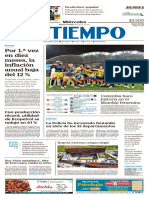 El Tiempo Bogota 20230809