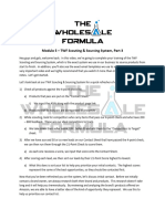 TWF Scouting and Sourcing System Part 3