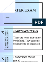 q3 Quarter Exam Review Notes