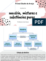 Quimica 2 - MISTURAS E SEPARAÇÃO DE MISTURAS