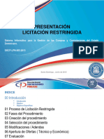 DGCP PPT Licitación Restringida F01A E4GC v01.00
