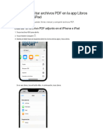 Guardar y Editar Archivos PDF en La App Libros Del Iphone o Ipad - Soporte Técnico de Apple (MX)