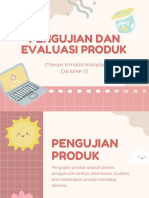 Pengujian Dan Evaluasi Produk: Chesya Ermada Naisyila (Xii Aphp 2)