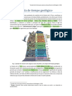 Escala de Tiempo Geológico