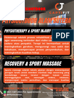 Physioutdoor Alam Sutera: Recovery & Sport Massage