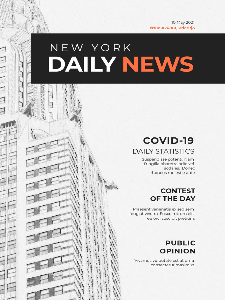 Interactive News Magazine Template | PDF